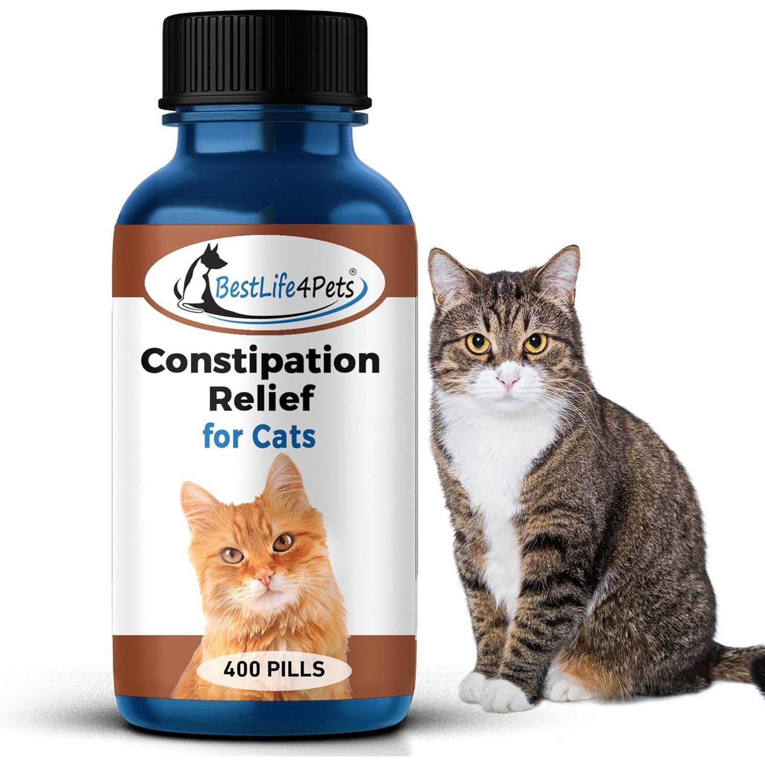 BestLife4Pets Cats Constipation Relief and Stool Softeners Natural Health Supplements to Help Digestion, Gas Relief and Constipation - Healthber