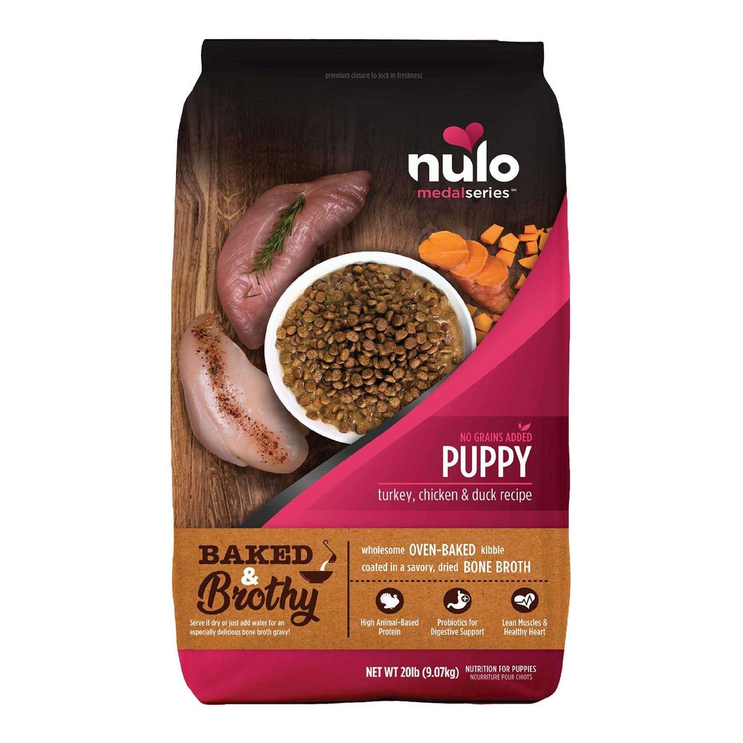 Nulo MedalSeries Puppy Dry Dog Food High-Protein, Turkey, Chicken and Duck - Healthber