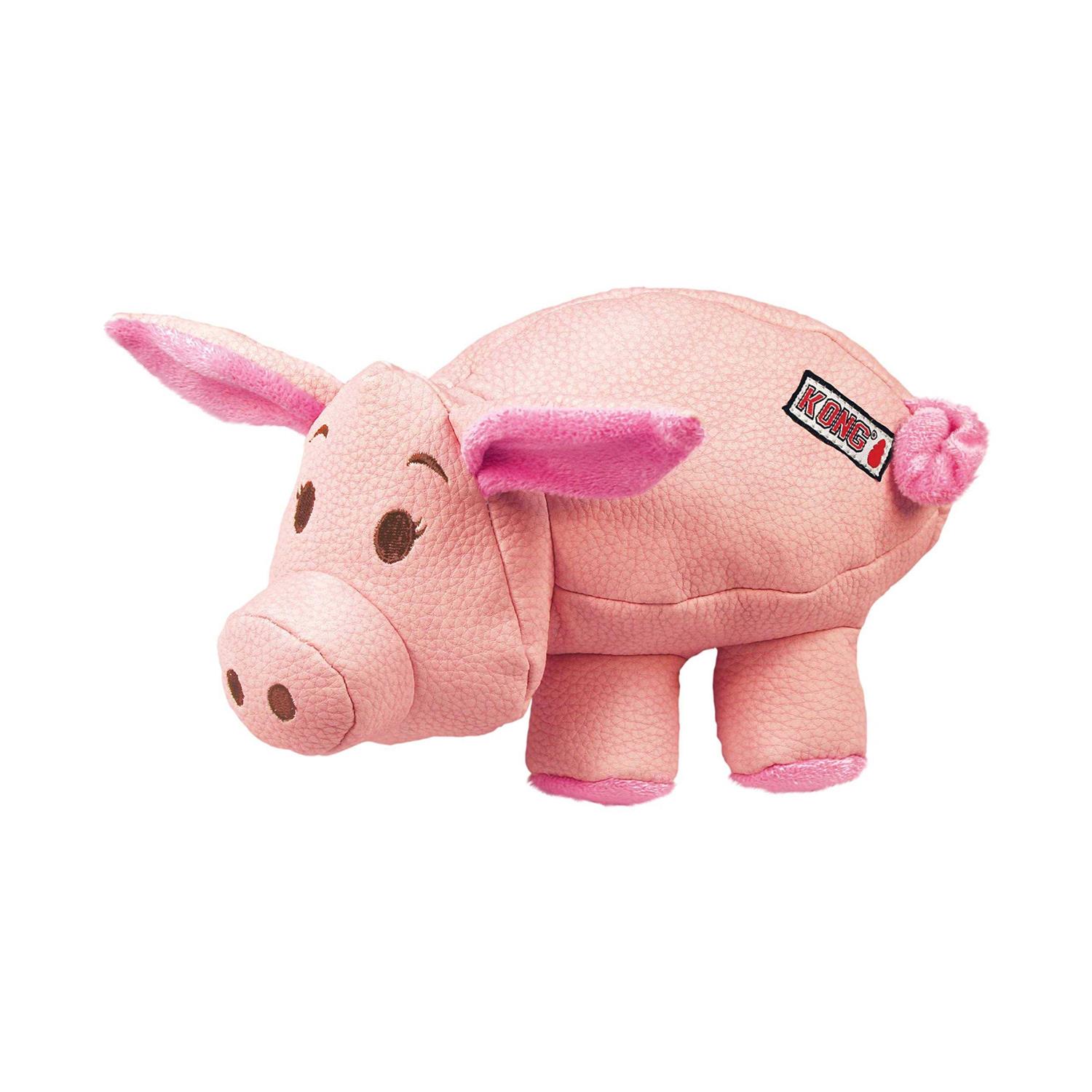 KONG Phatz Pig Dog Toy - Healthber