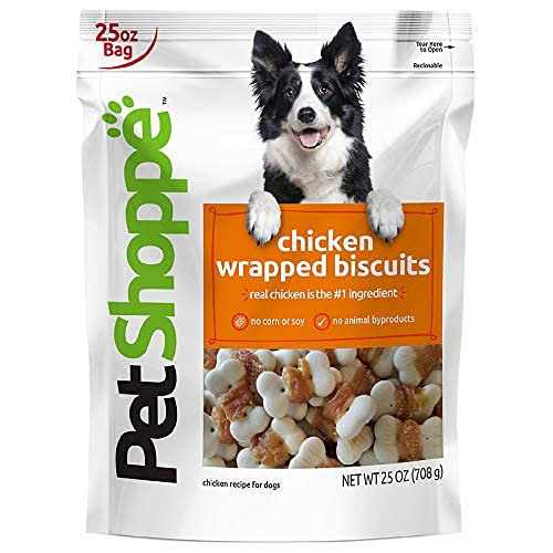 Petshoppe Real Chicken Wrapped Biscuits - Healthber