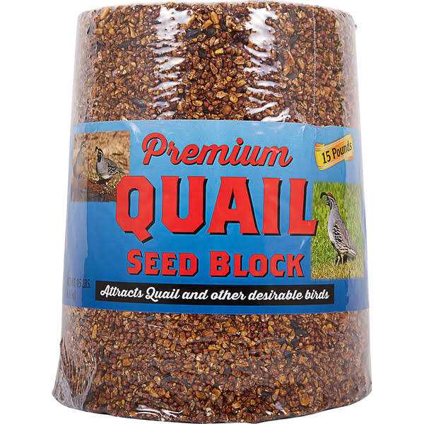 Sahuaro Seed Quail Bird Food Block for Corn - Healthber