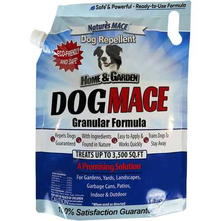 Nature’s MACE Granular Dog Repellents | Stops Dogs from Digging in Yard, Lawn, and Grass. Safe for Pets and Plants | Anti-Dig Dog Deterrent, 6 lb - Healthber