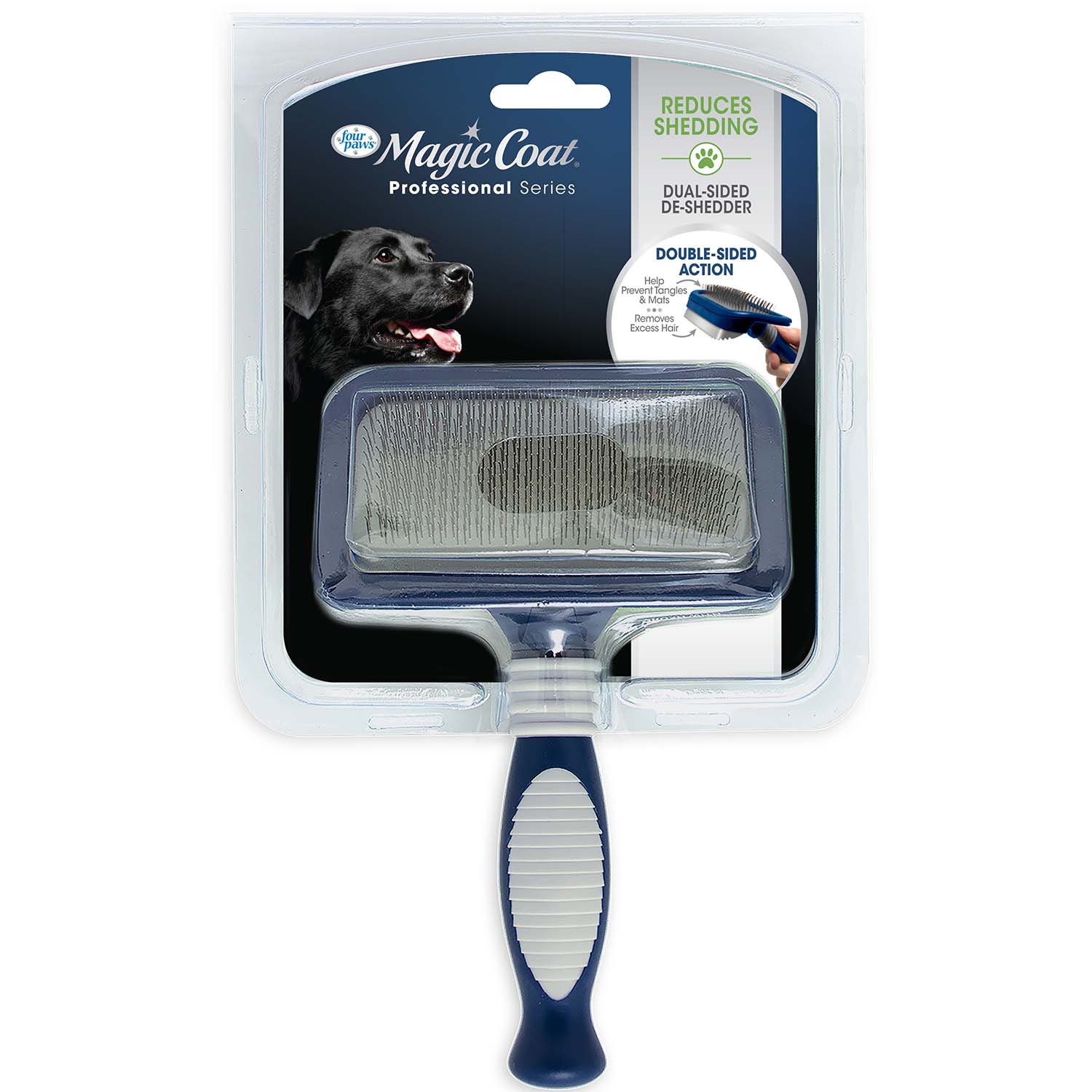 Magic Coat Professional Series Dual-Sided Deshedder - Healthber