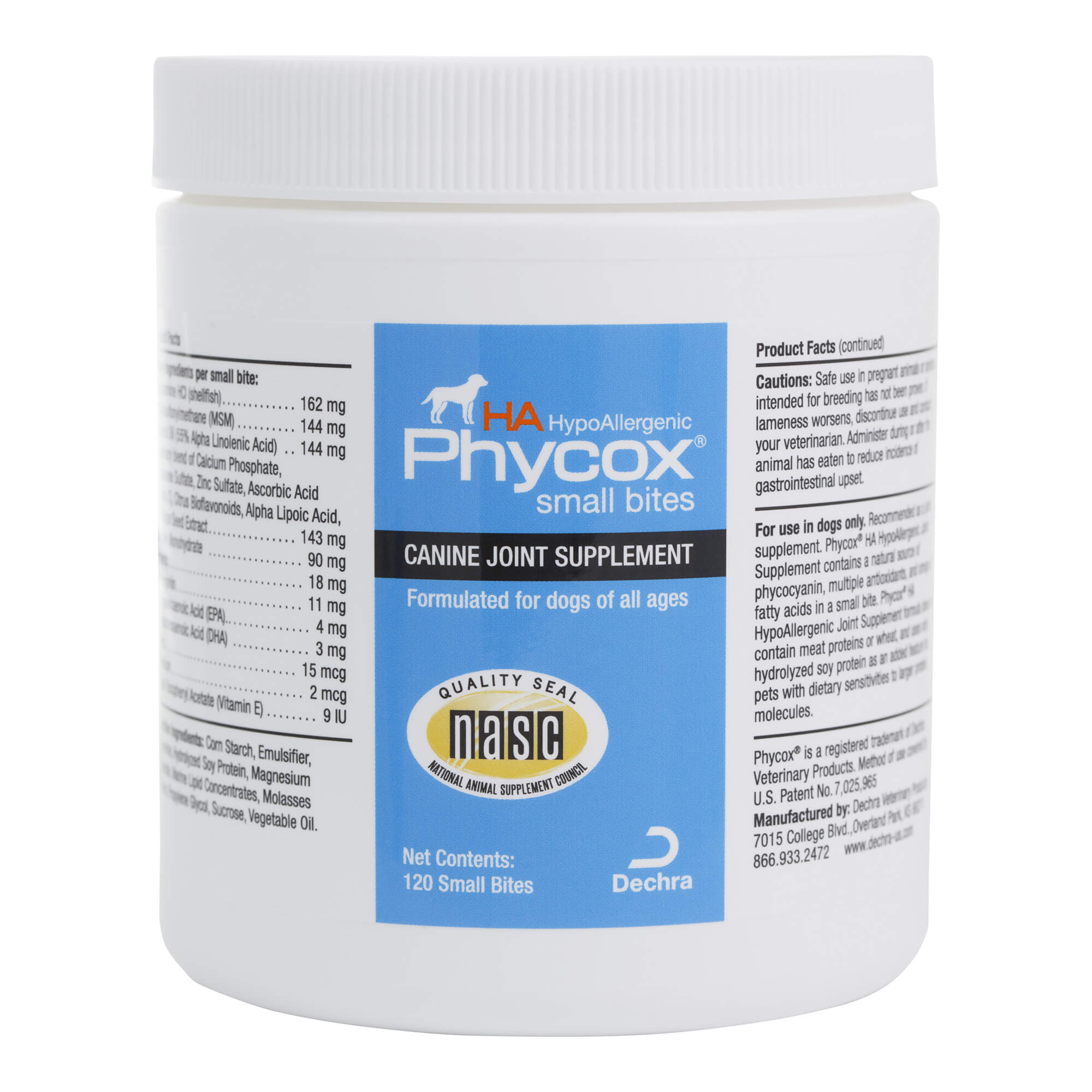 Phycox H/A Small Bites, 120 ct - Healthber