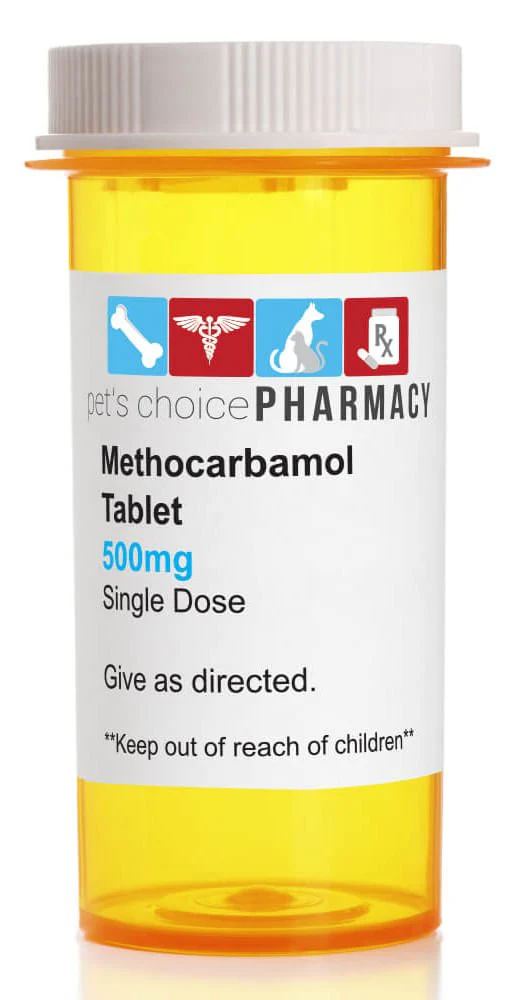 Rx Methocarbamol (Generic) Tablets for Dogs, Cats, & Horses - Healthber