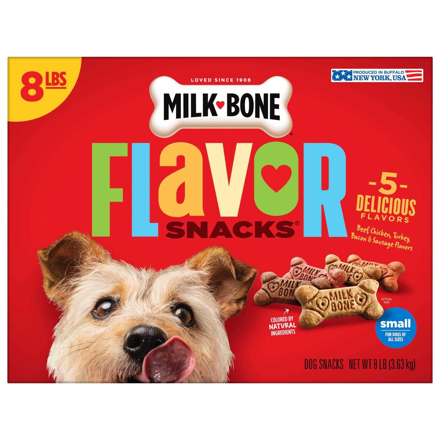Milk-Bone Flavor Snacks Dog Biscuits - Healthber