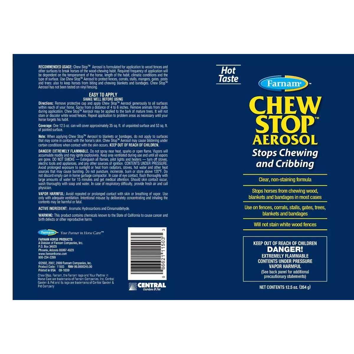 Farnam Chew Stop Aerosol - Healthber