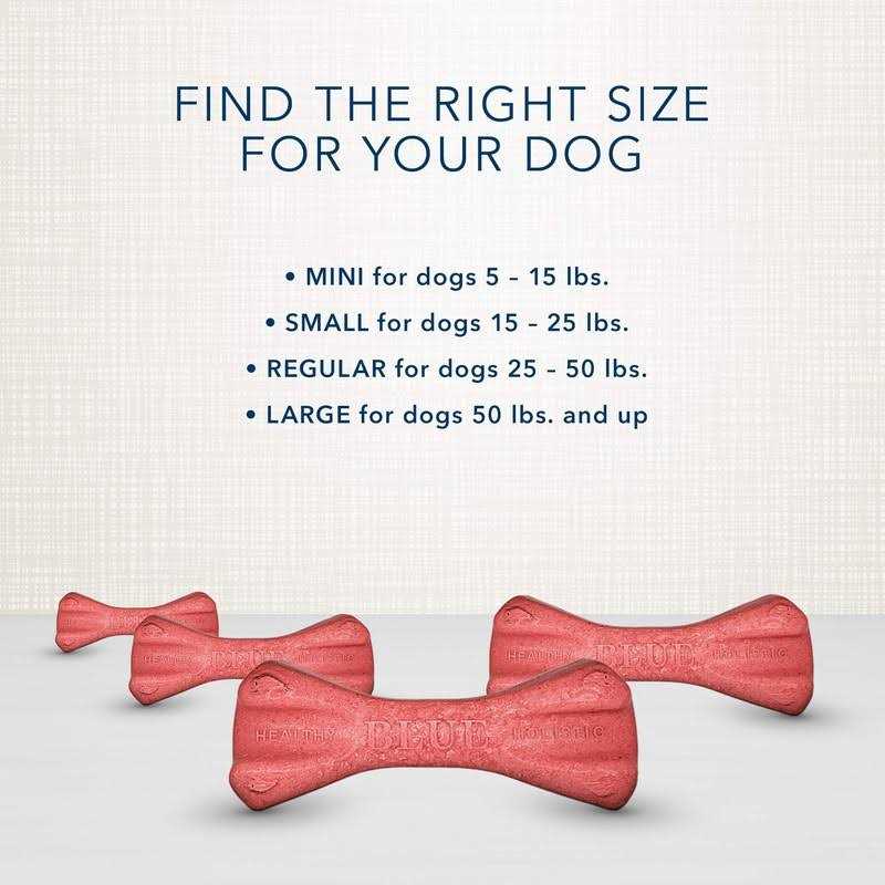 Blue Buffalo Dental Bones Dog Treats - Healthber
