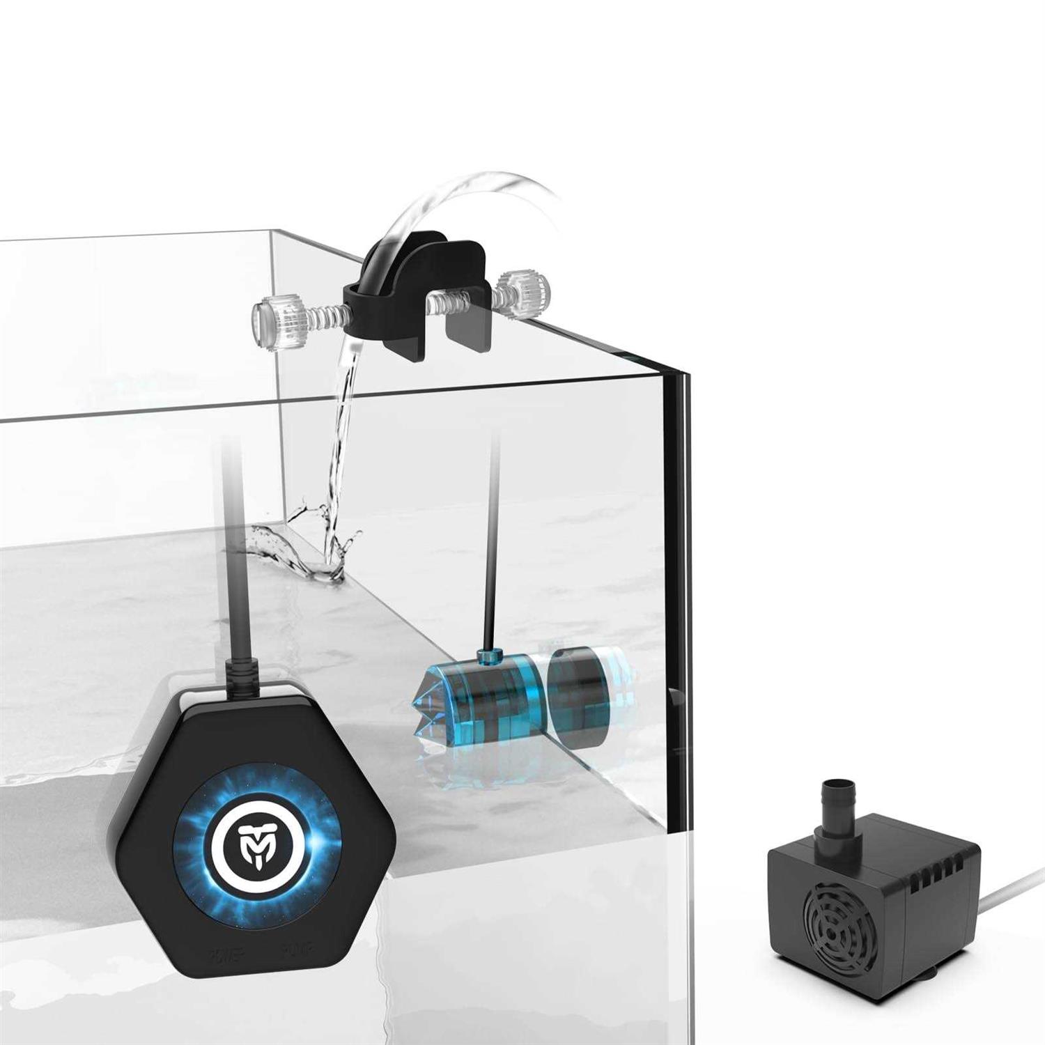 MagTool Aquarium Auto Top Off System, Upgraded Version MT-Duetto2 Aquarium ATO with Dual Optical Sensor for Both Reef and Fresh Tanks - Healthber