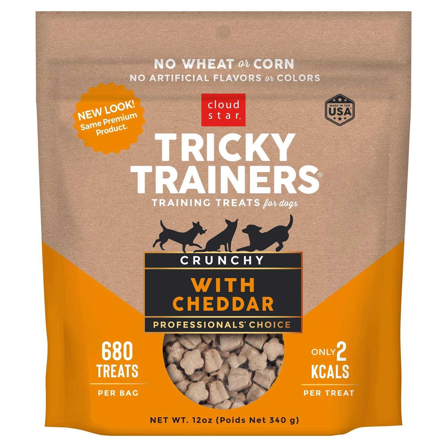 Cloud Star Crunchy Tricky Trainers Dog Treats - Healthber