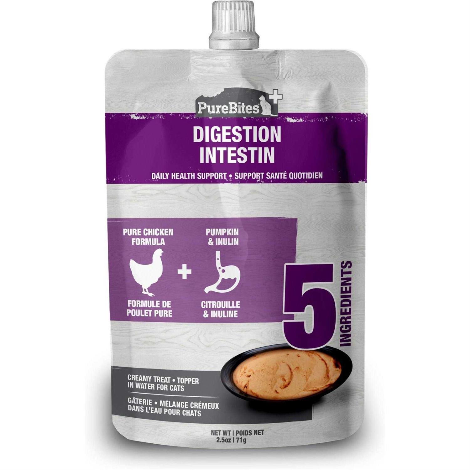 PureBites Squeezable Gut & Digestion Cat Food - Healthber