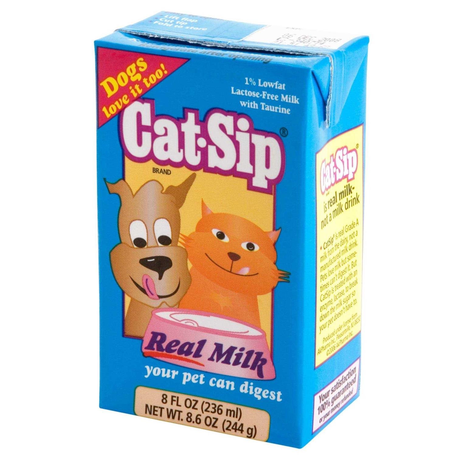 Cat-Sip Milk Treat for Cats & Kittens - Healthber