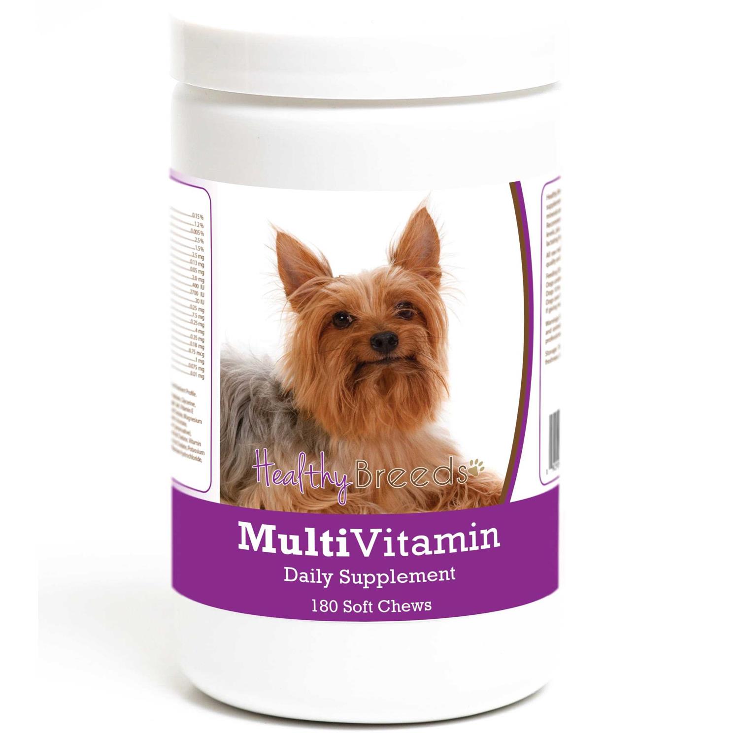 Healthy Breeds Multivitamin Soft chew for Dogs 180 count - Healthber