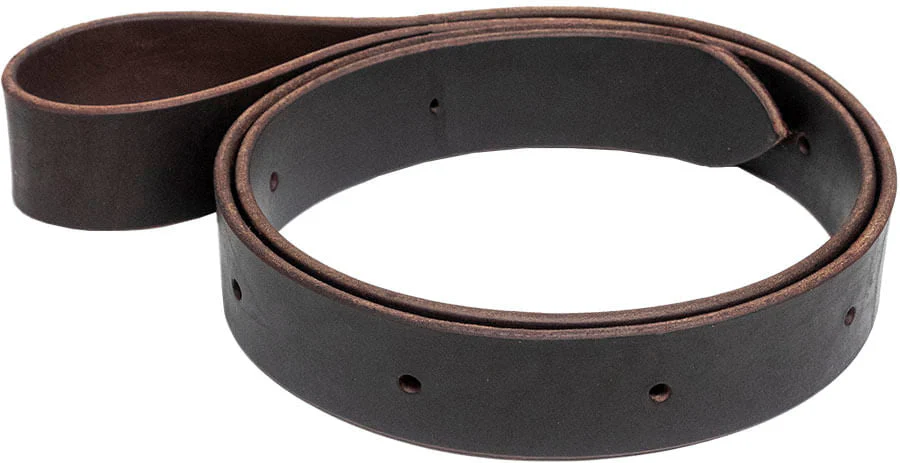 Poplar Head Premium Half Breed Oiled Latigo Leather Off Billet - Healthber