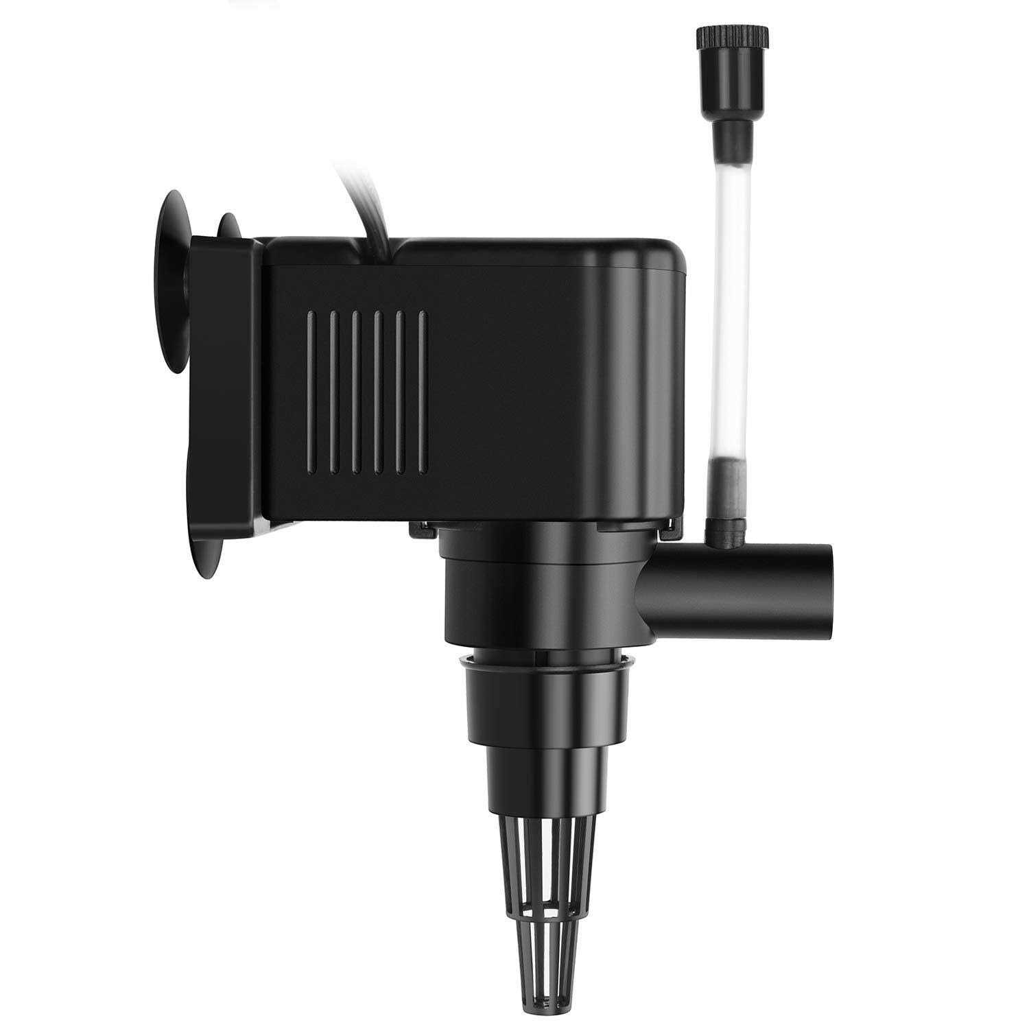AquaMiracle Aquarium Powerhead Pump Circulating Water Pump 210 GPH for 40-60 Gallon Aquariums with Aerating Features - Healthber