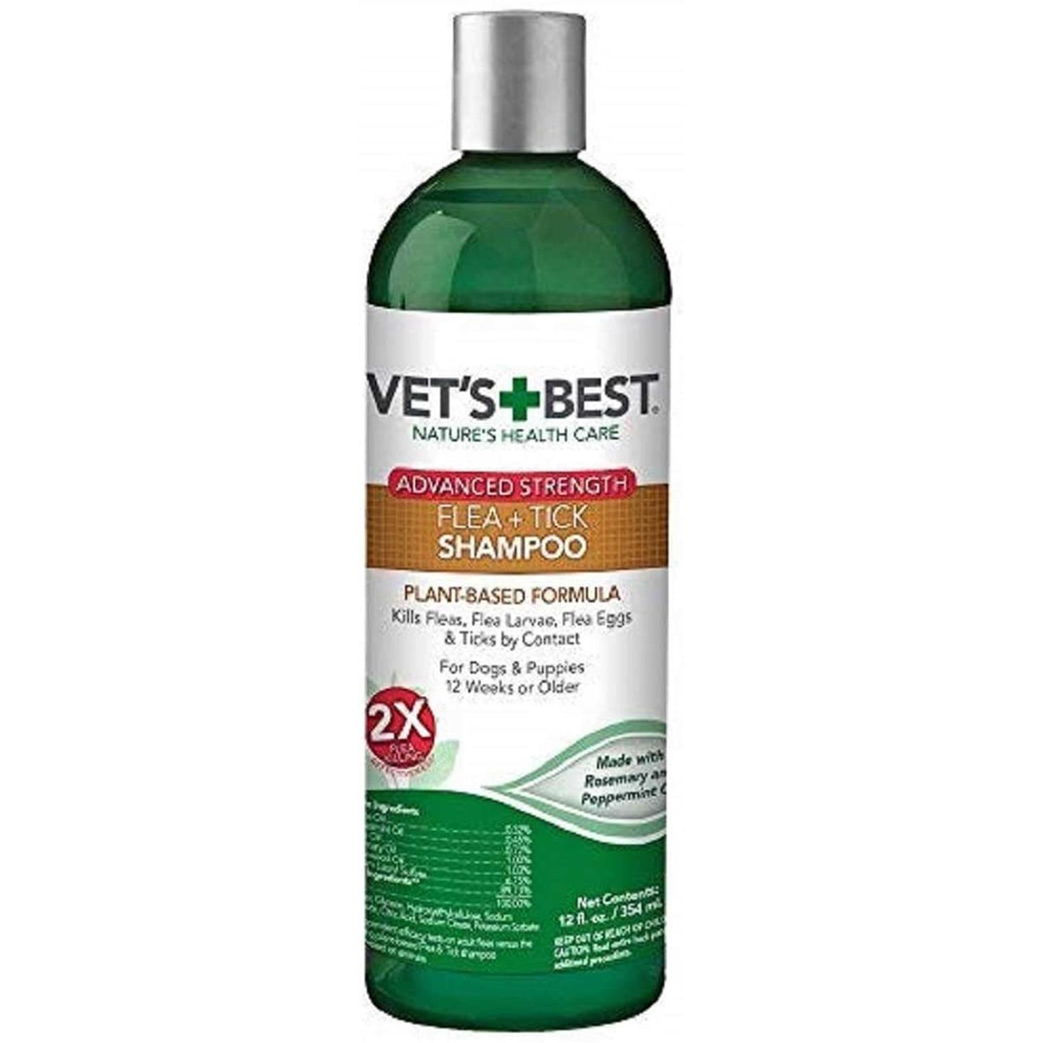 Vet’s Best Flea & Tick Advanced Strength Shampoo - Healthber
