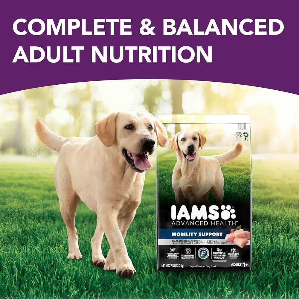 Iams Advanced Health Mobility Support Chicken & Whole Grain Recipe Adult Dry Dog Food - Healthber
