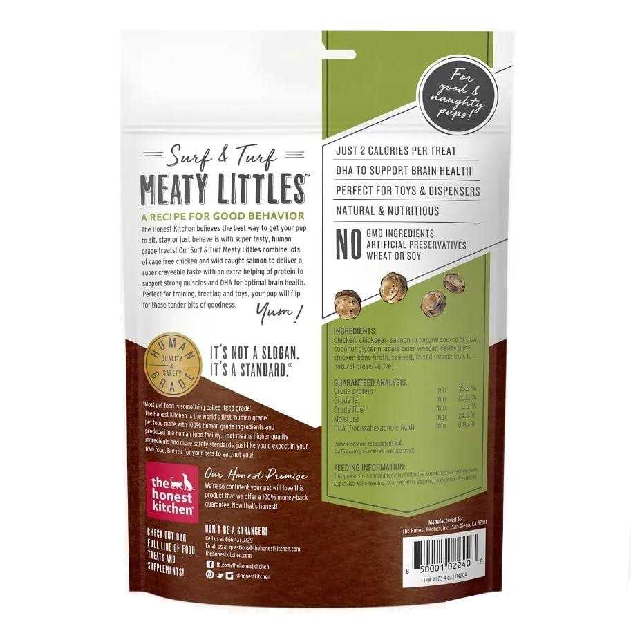 The Honest Kitchen Surf & Turf Meaty Littles - Healthber