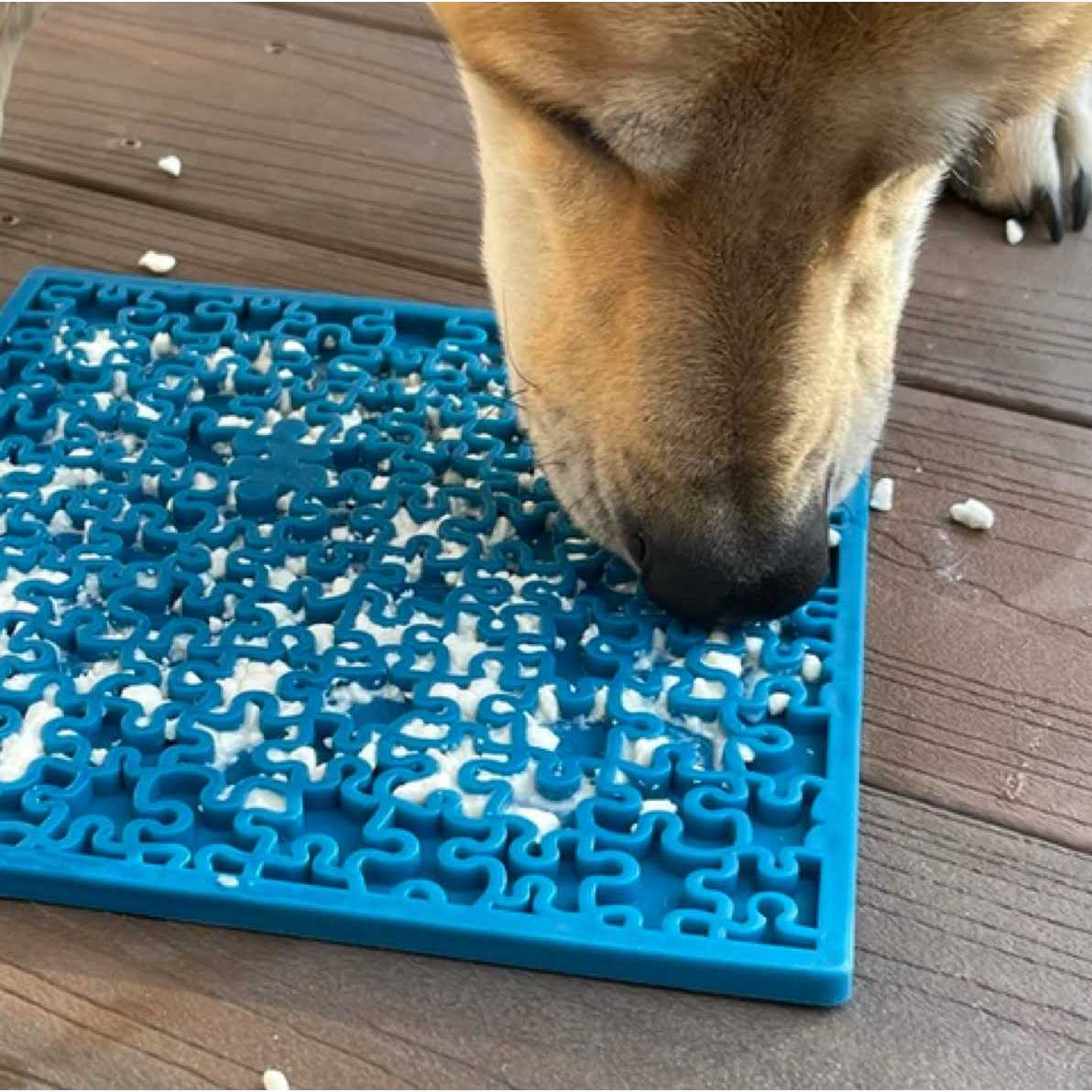 Jigsaw Design Emat Enrichment Lick Mat - Healthber