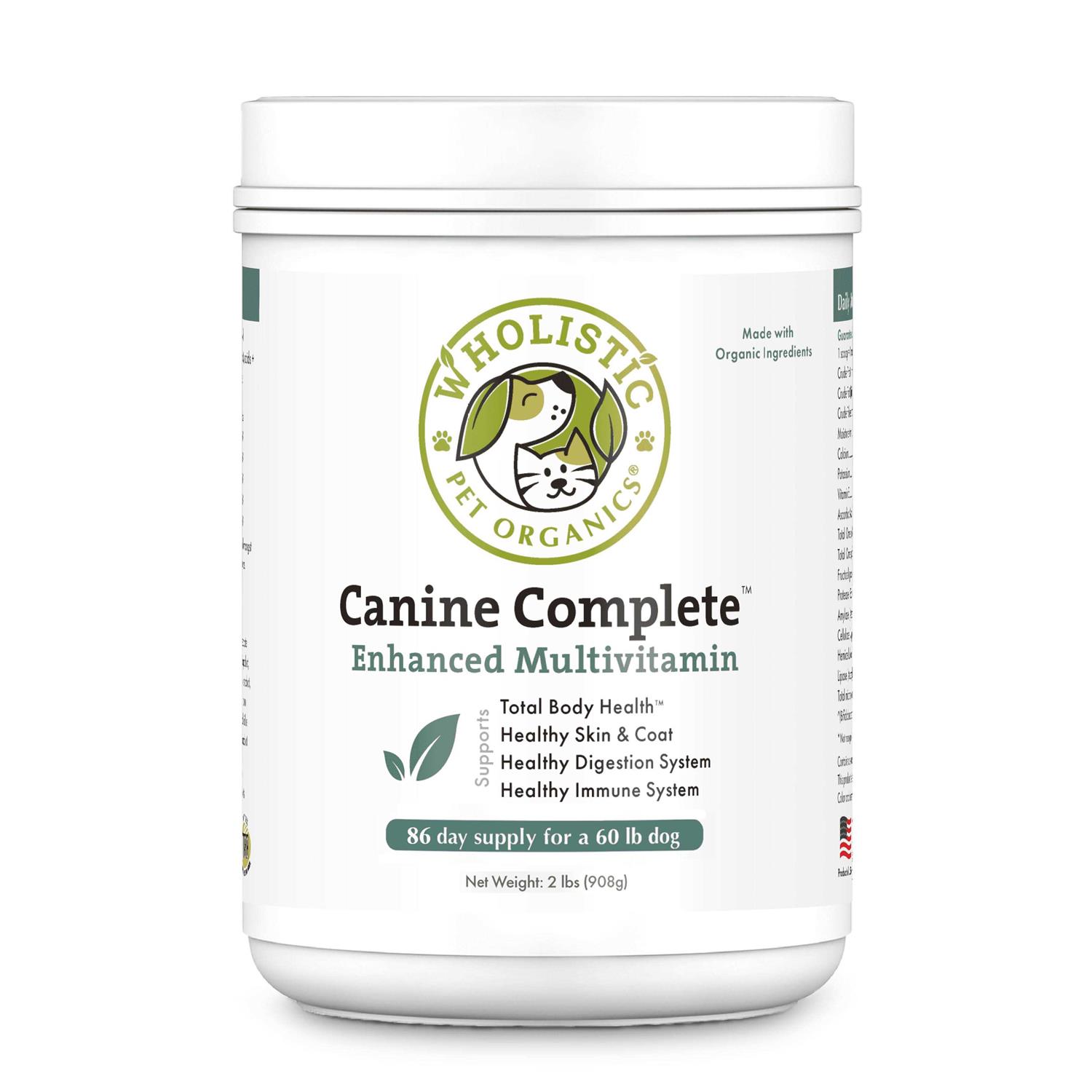 Wholistic Pet Organics Canine Complete - Healthber