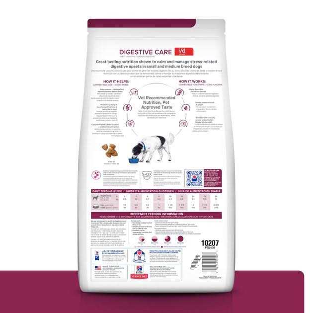 Hill’s Prescription Diet i/d Stress Digestive Care Chicken Flavor Dry Dog Food - Healthber