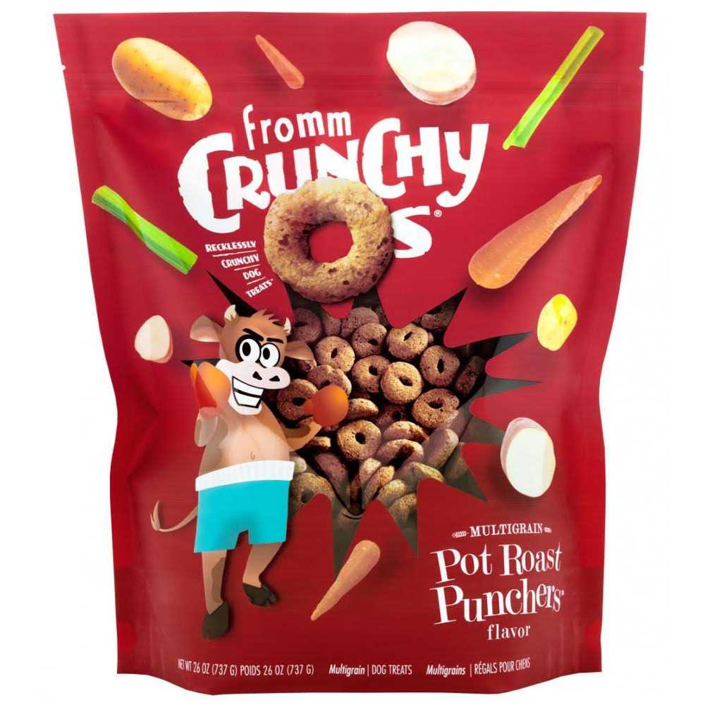 Fromm Crunchy O’s Pot Roast Punchers Dog Treats - Healthber