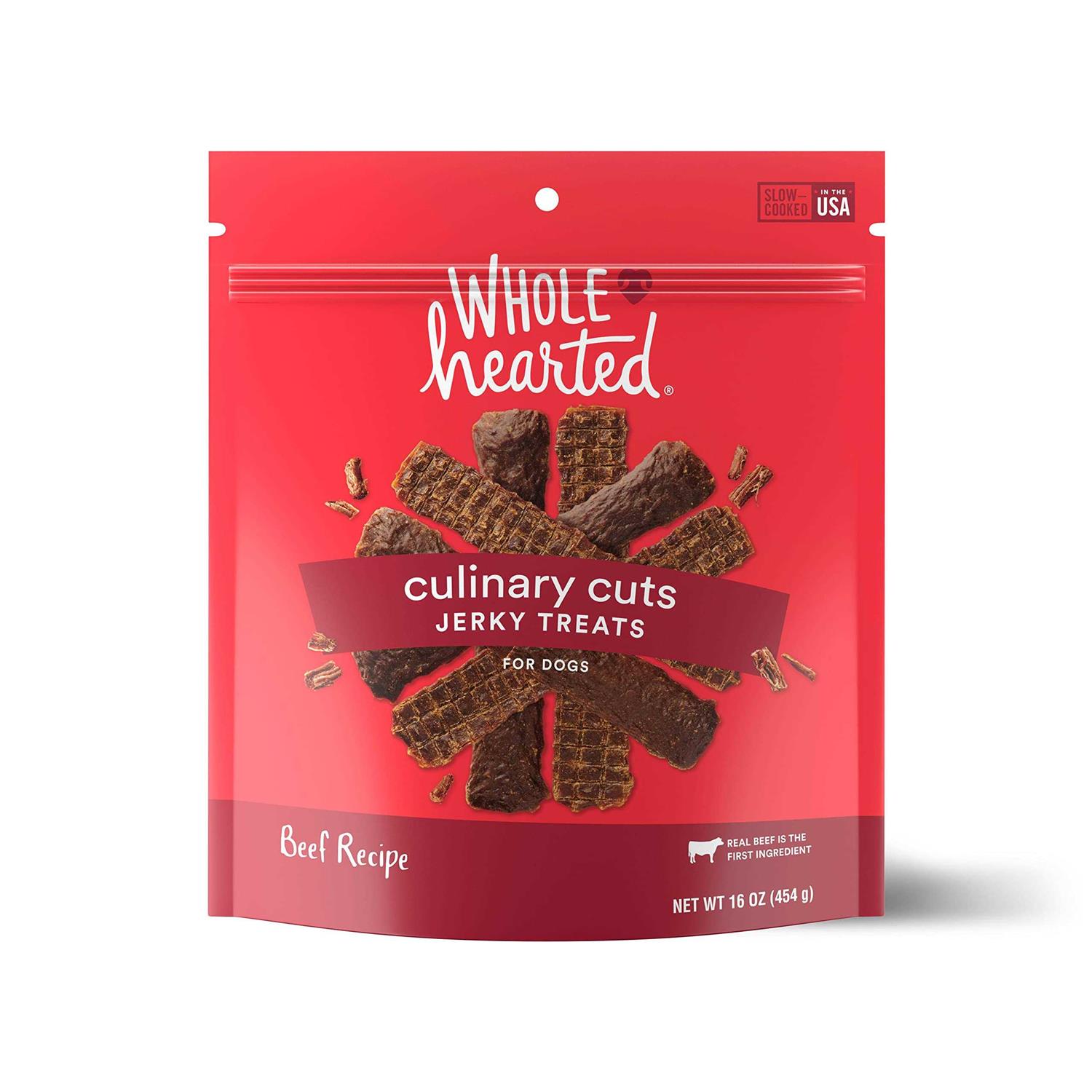 WholeHearted Culinary Cuts Recipe Jerky Dog Treats - Healthber