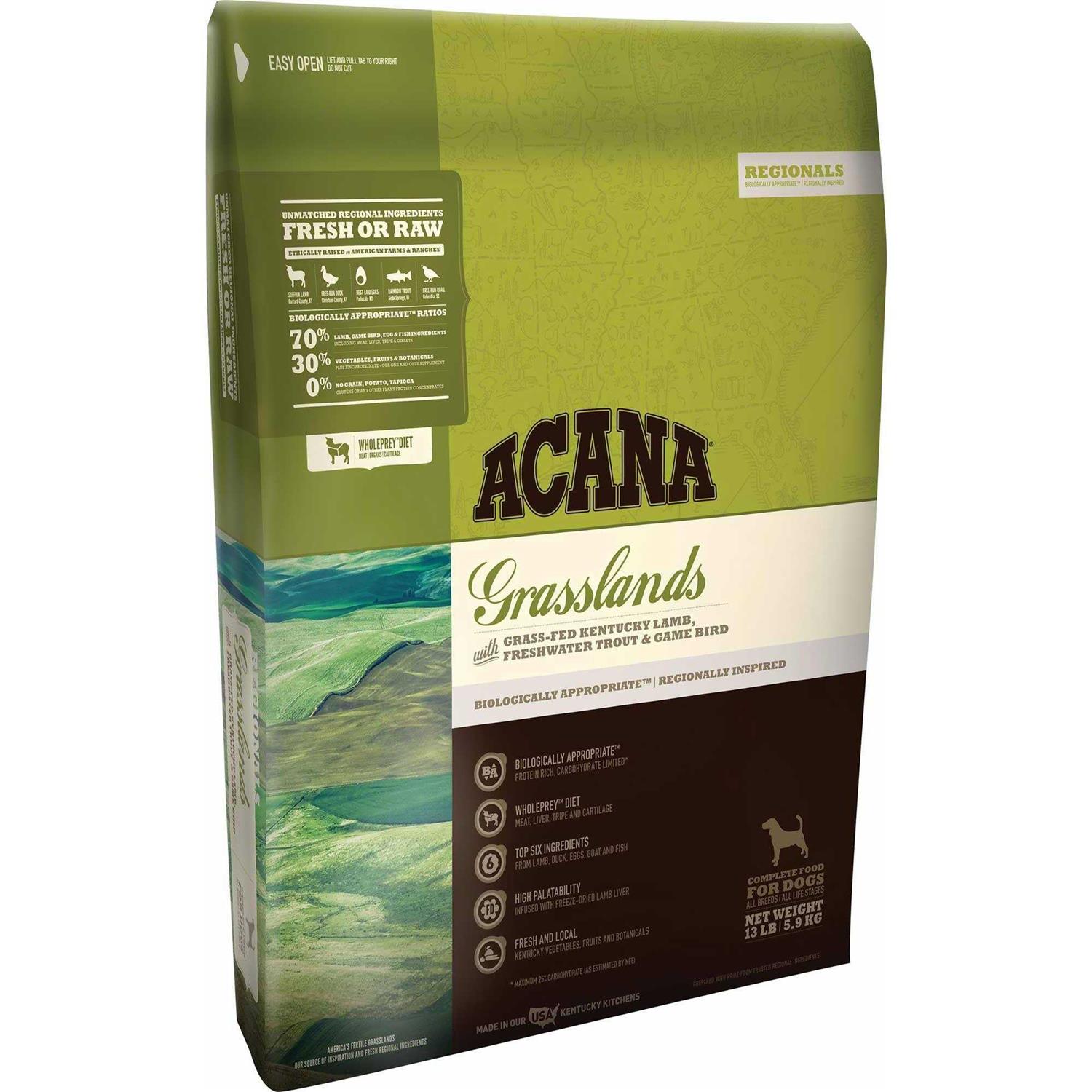 Acana Regionals Grasslands Dry Dog Food - Healthber