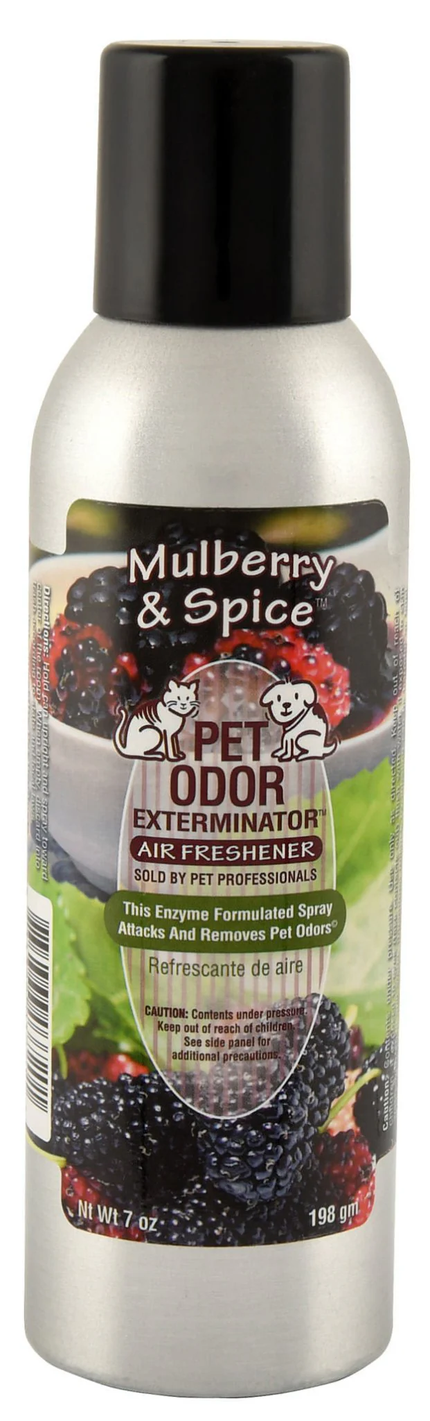 Pet Odor Exterminator Spray, Mulberry Spice, 7 oz - Healthber