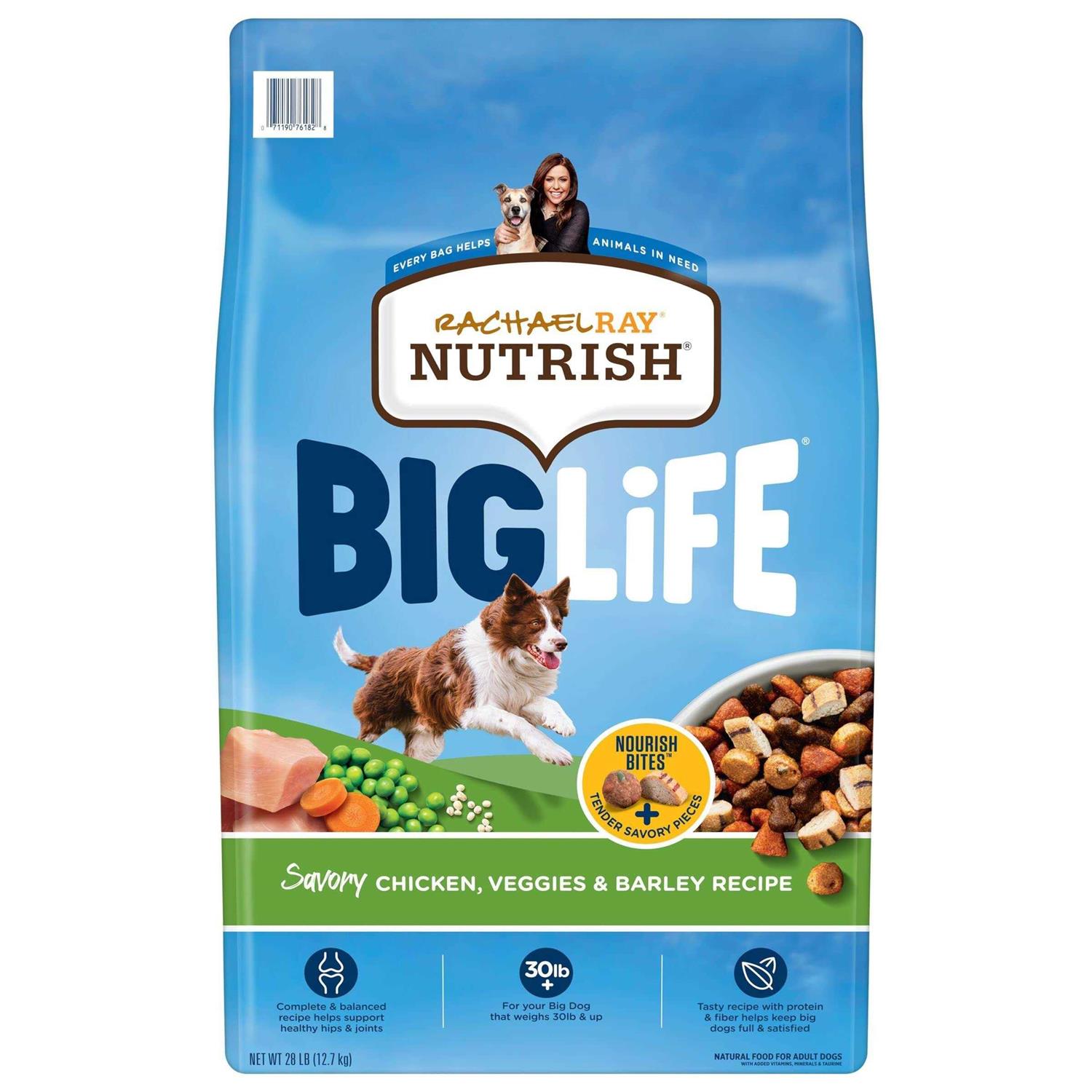 Rachael Ray Nutrish Big Life Dry Dog Food - Healthber