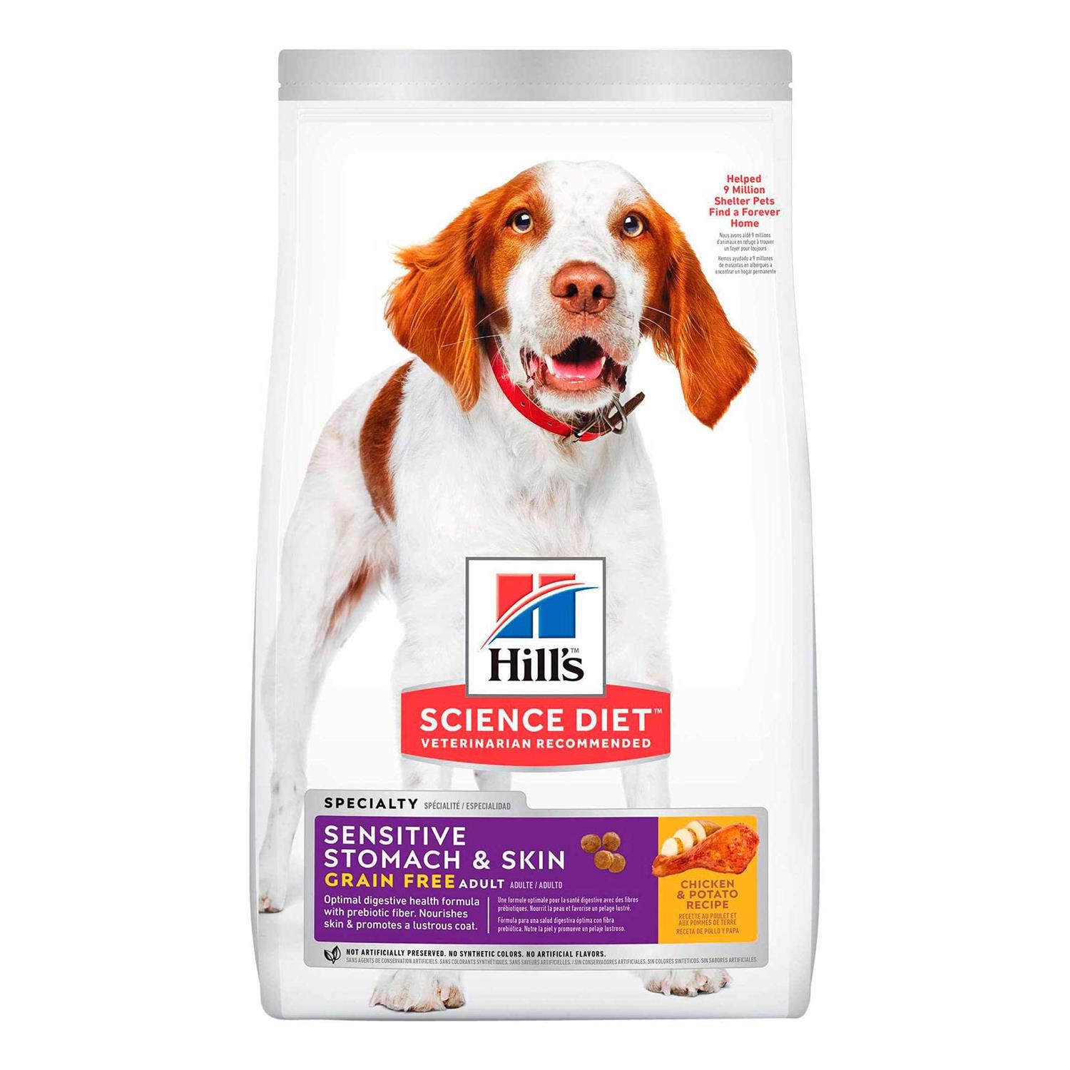 Hill’s Science Diet Sensitive Stomach Skin Grain Free Chicken Potato Recipe Adult Dry Dog Food - Healthber
