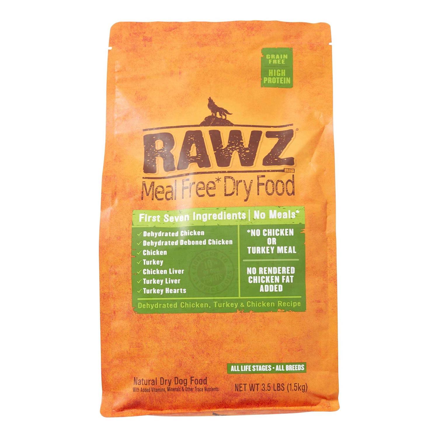 Rawz Meal Free Chicken & Turkey Dry Dog Food - Healthber