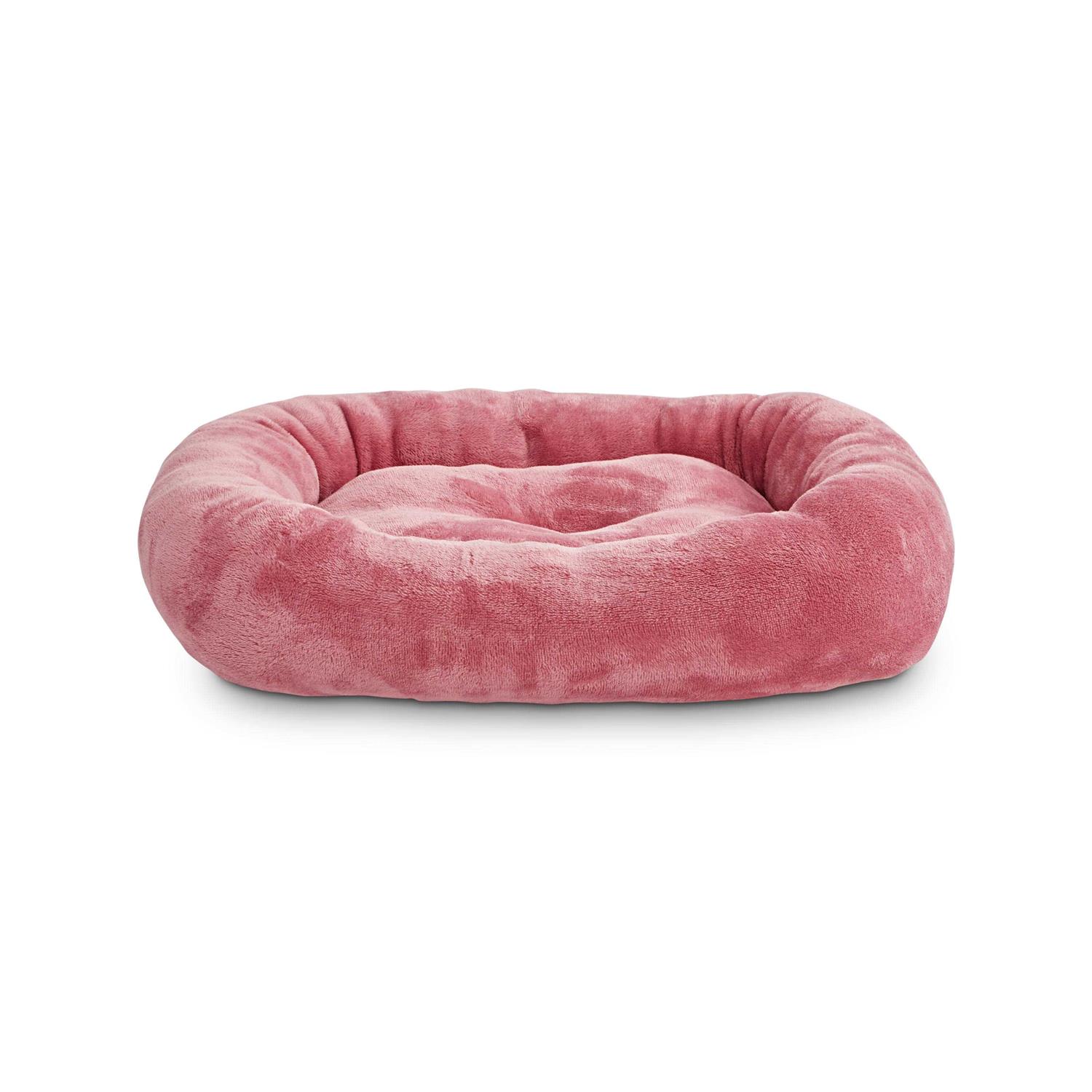 EveryYay Snooze Fest Mauve Rectangle Lounger Cat Bed - Healthber