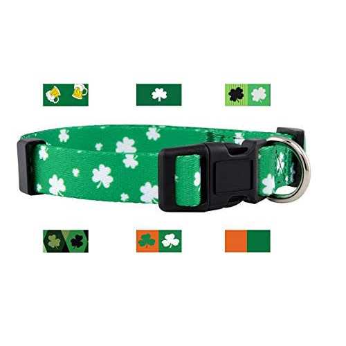 Native Pup St Patricks Day Dog collars - Healthber