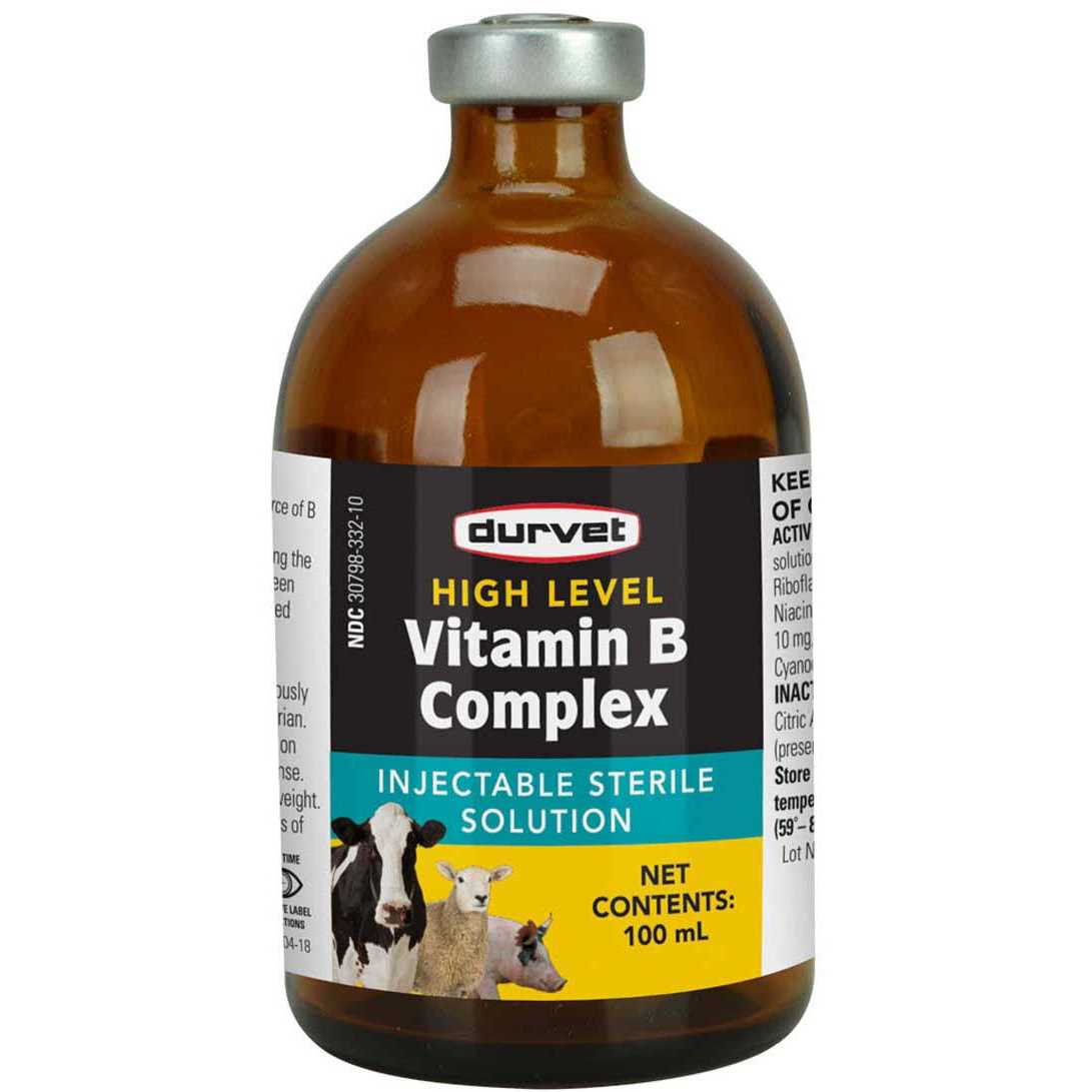 Durvet High Level Vitamin B Complex - Healthber