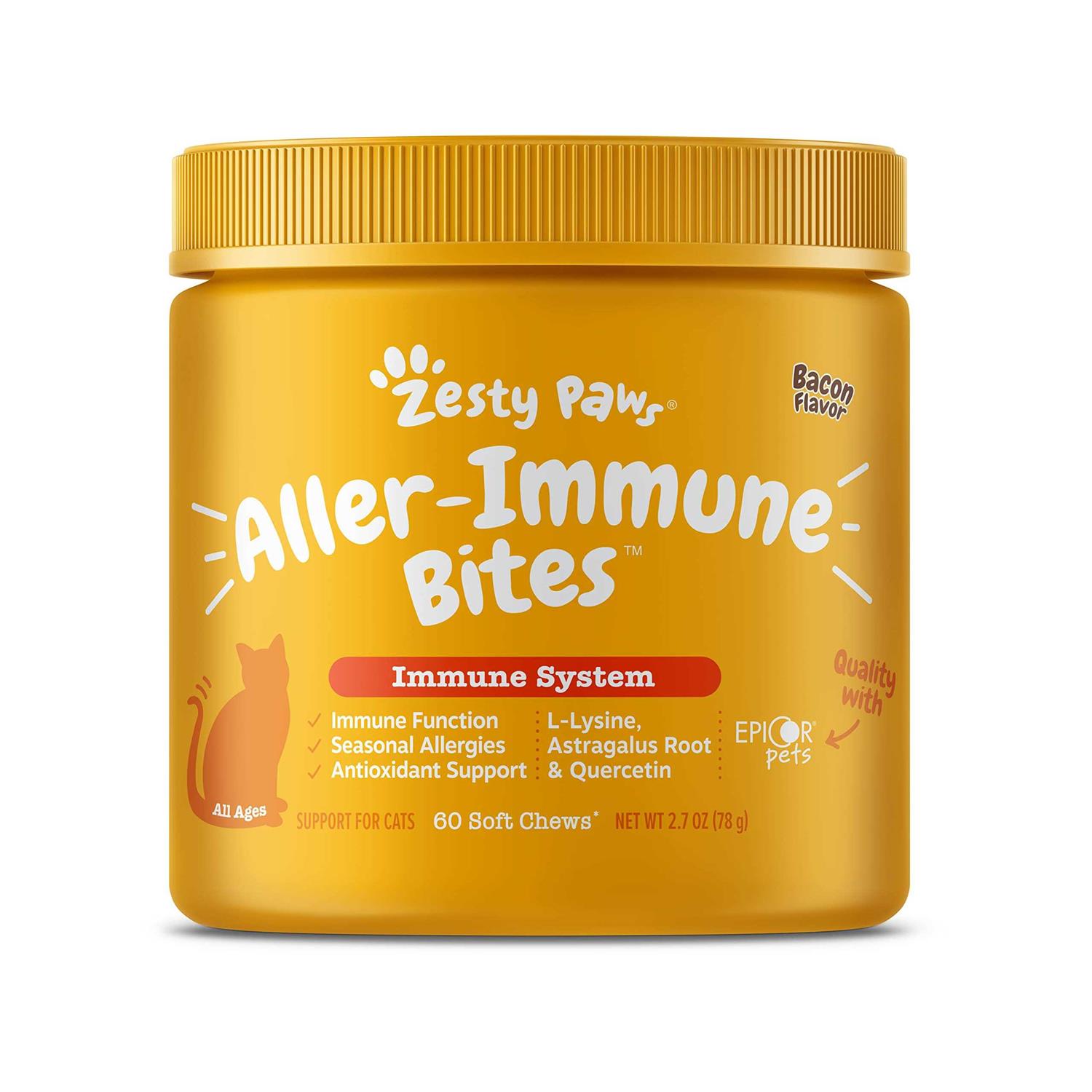 Zesty Paws Aller-Immune Bites for Cats - Healthber