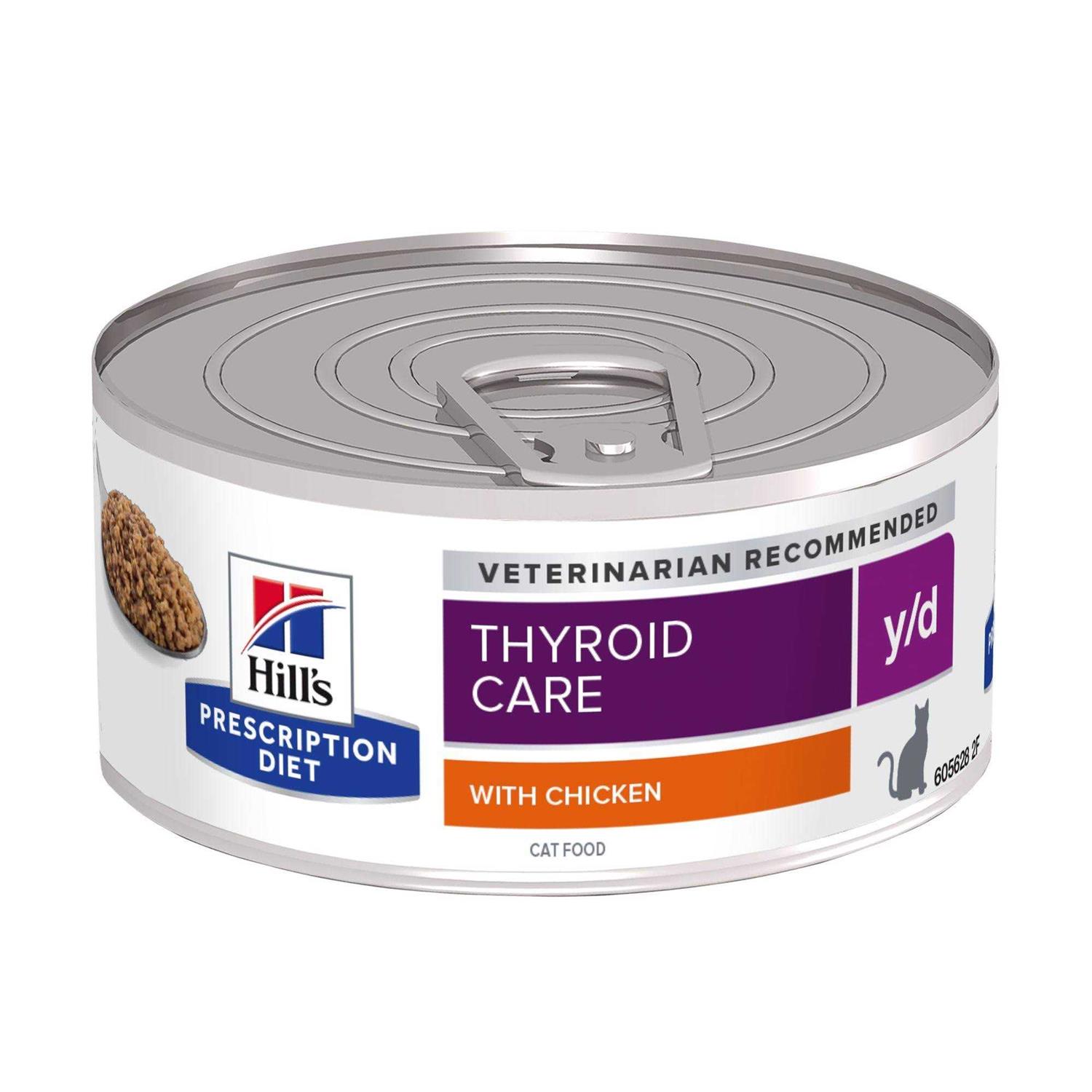 Prescription Diet y/d Thyroid Care Feline Canned Food - Healthber