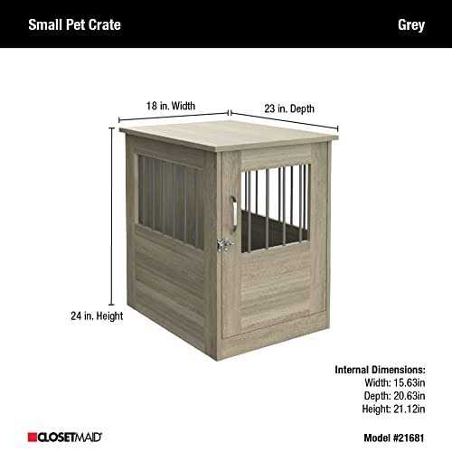 ClosetMaid End Table and Pet Crate - Healthber