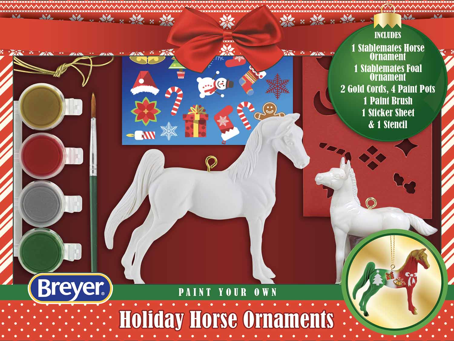 Breyer Paint Your Own Ornaments Craft Kit - Healthber