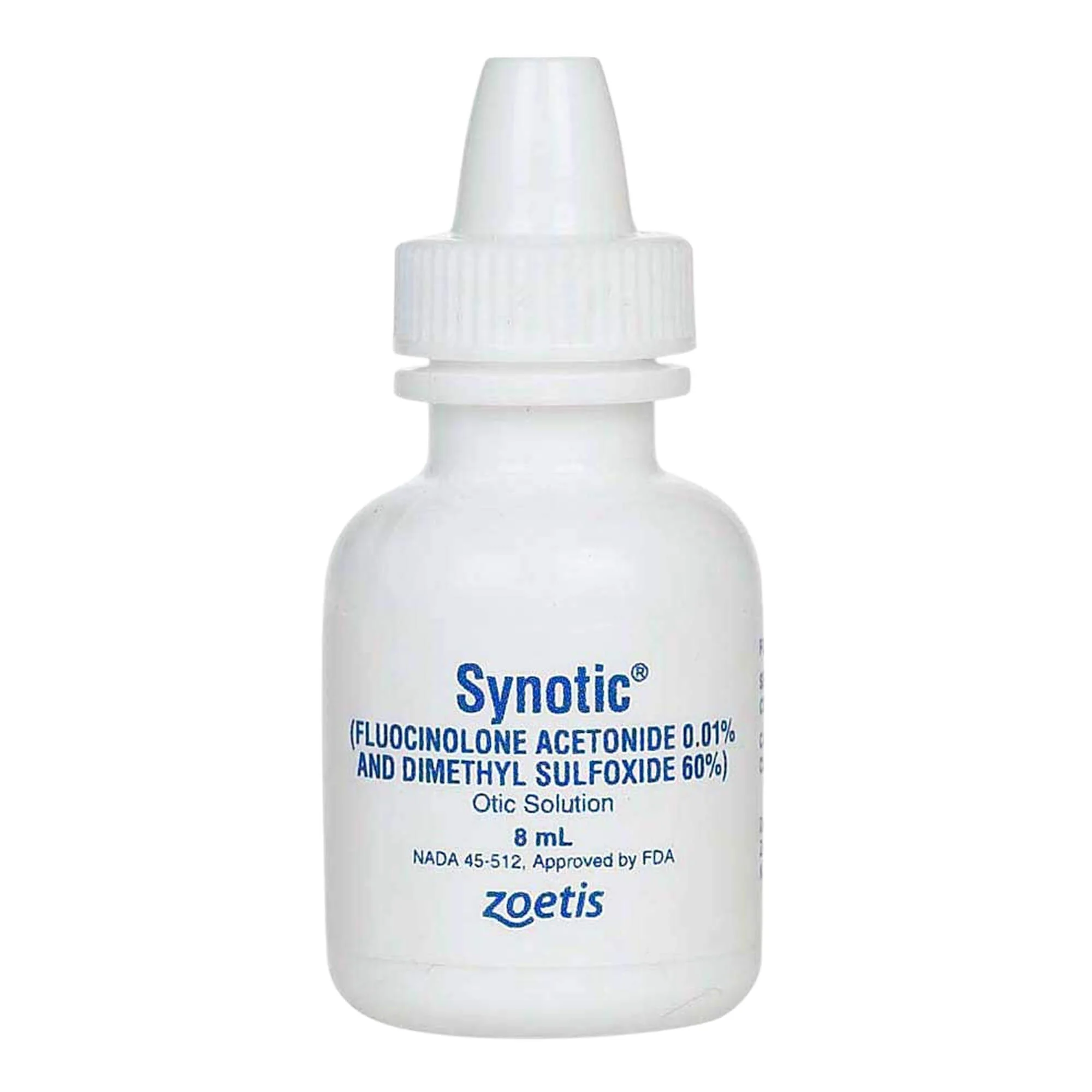 Rx Synotic (fluocinolone acetonide & dimethyl sulfoxide) Otic Solution for Dogs & Cats - Healthber