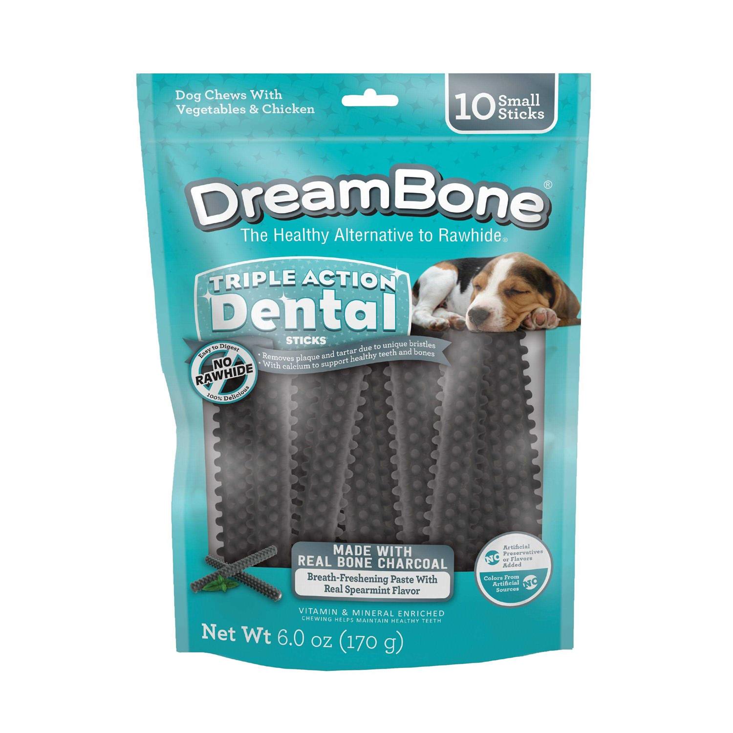 DreamBone Triple Action Dental Sticks - Healthber