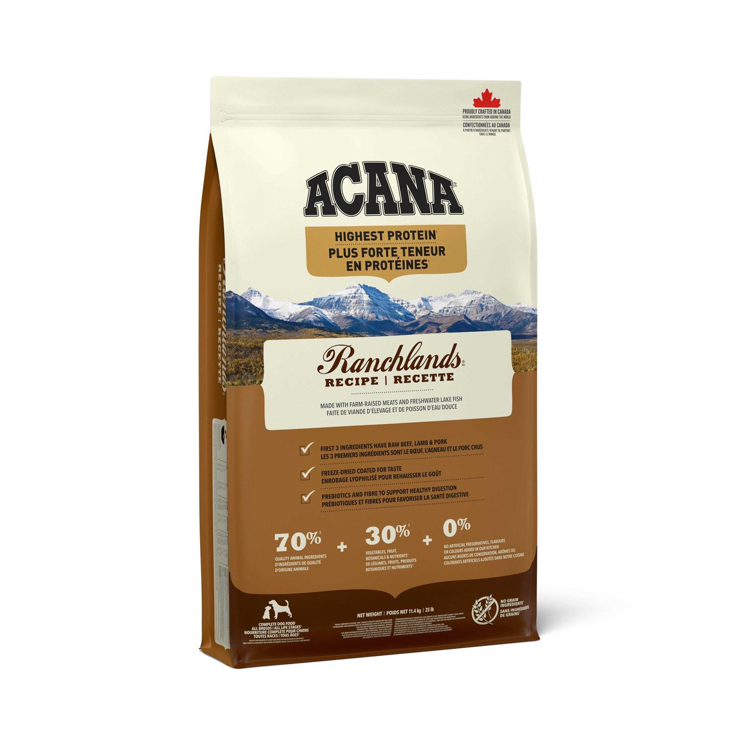 Acana Ranchlands Dog Food - Healthber