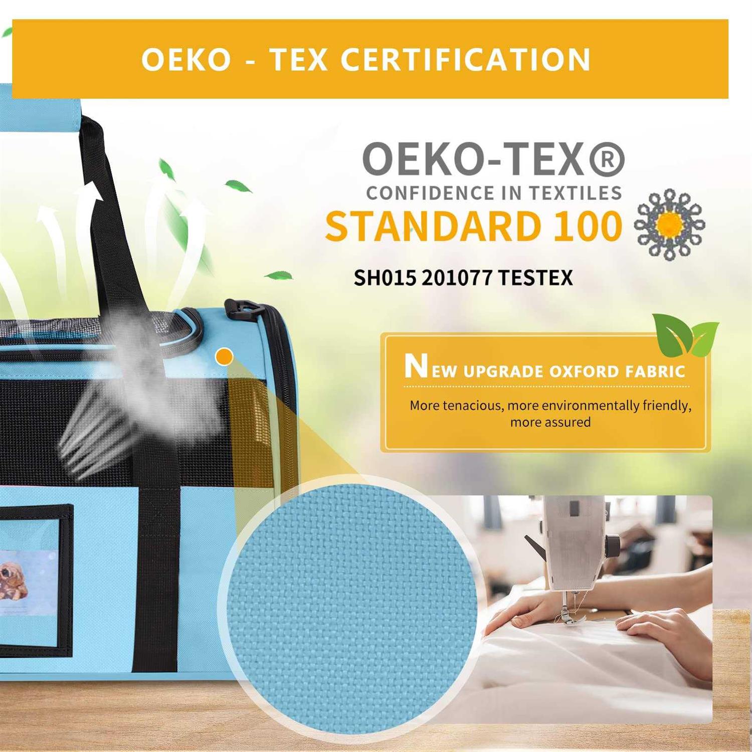 Seclato Cat Carrier Dog Pet Carrier Airline Approved for Cat - Healthber