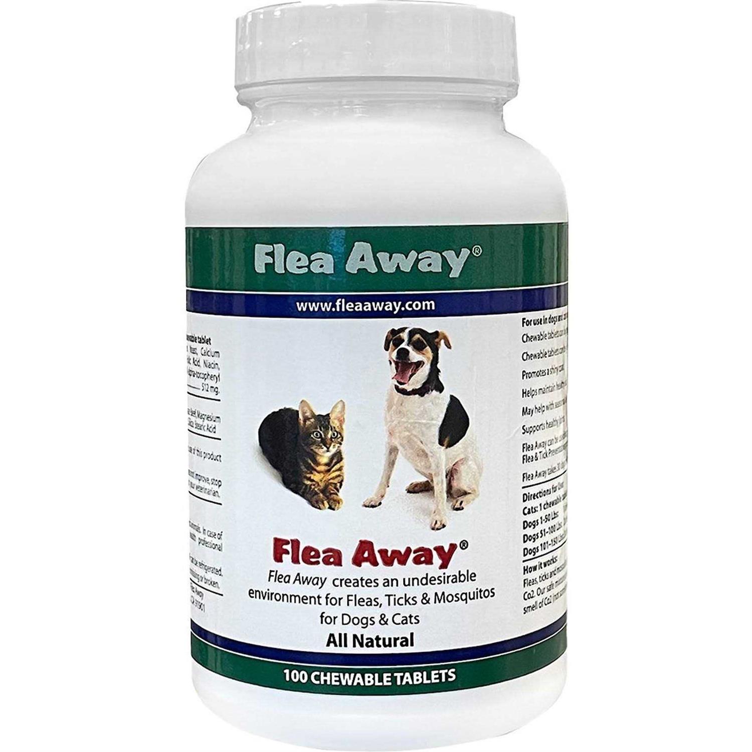 Flea Away Natural Flea Tick Mosquito Repellent for Dogs Cats - Healthber