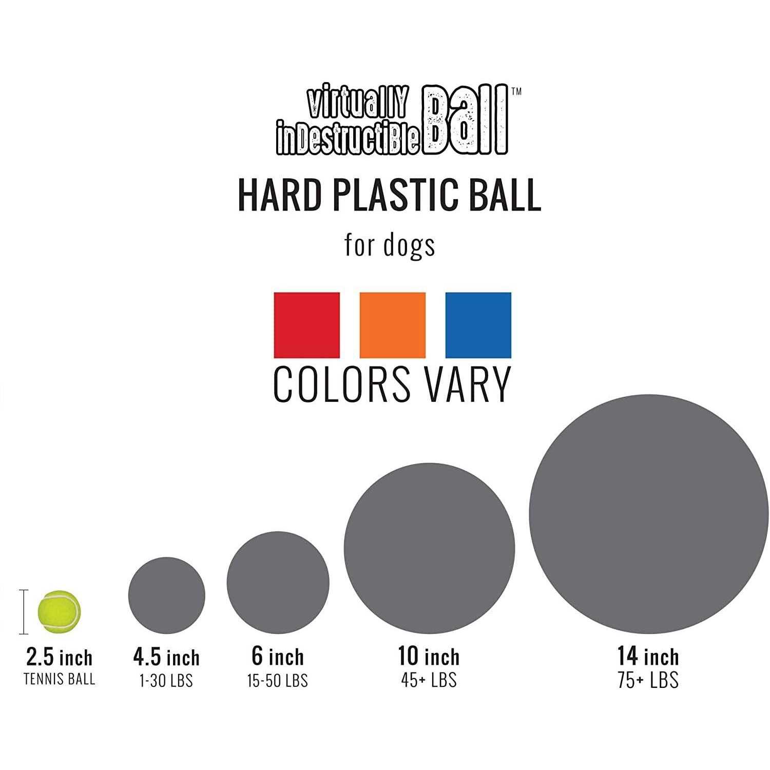 Hueter Toledo Virtually Indestructible Ball 4.5 inches - Healthber