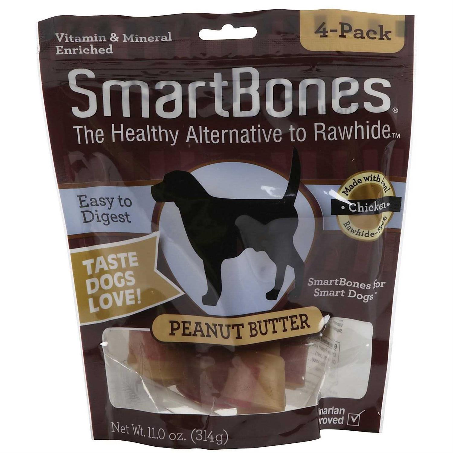 SmartBones Peanut Butter - Healthber