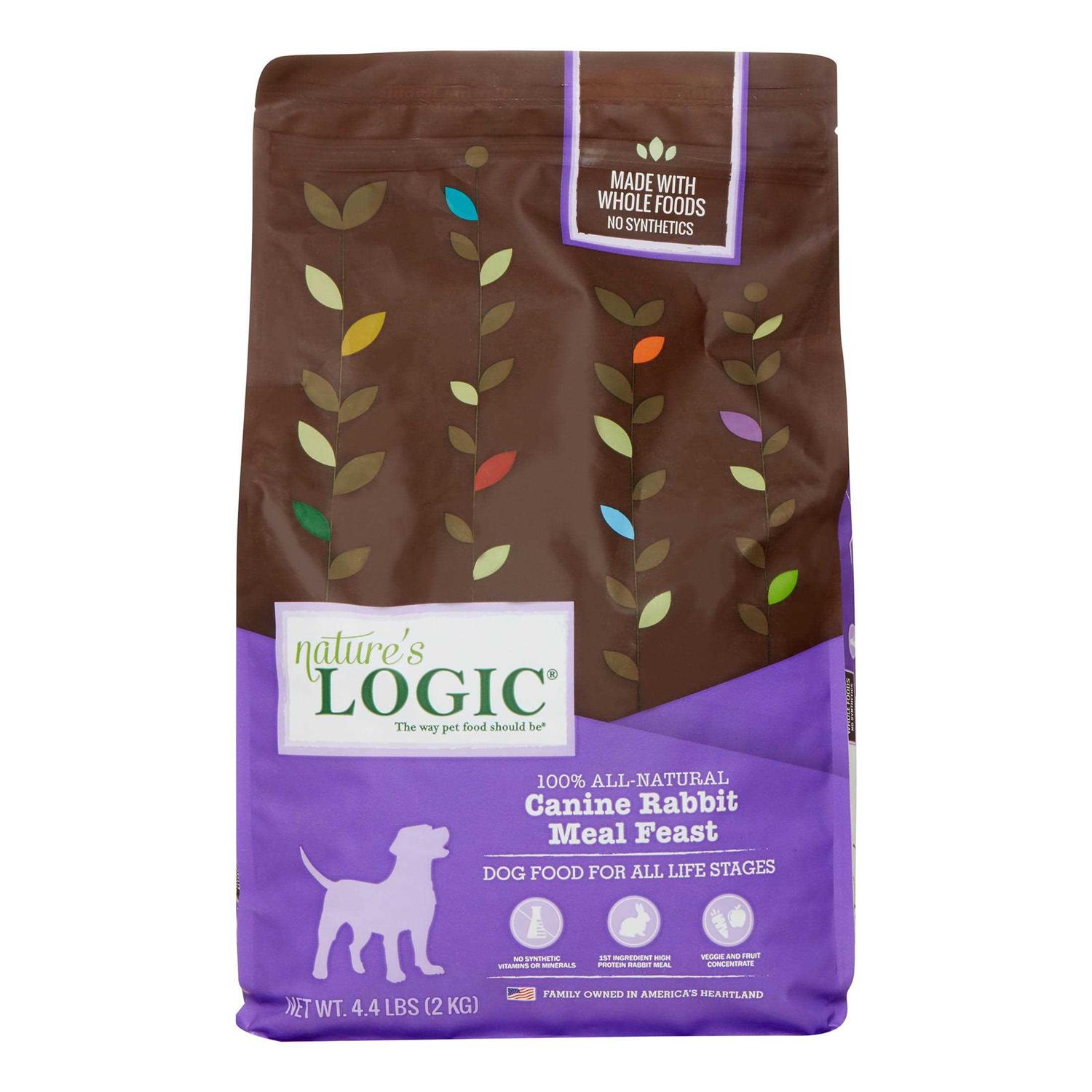 Nature’s Logic Canine Rabbit Meal Feast Dry Dog Food - Healthber