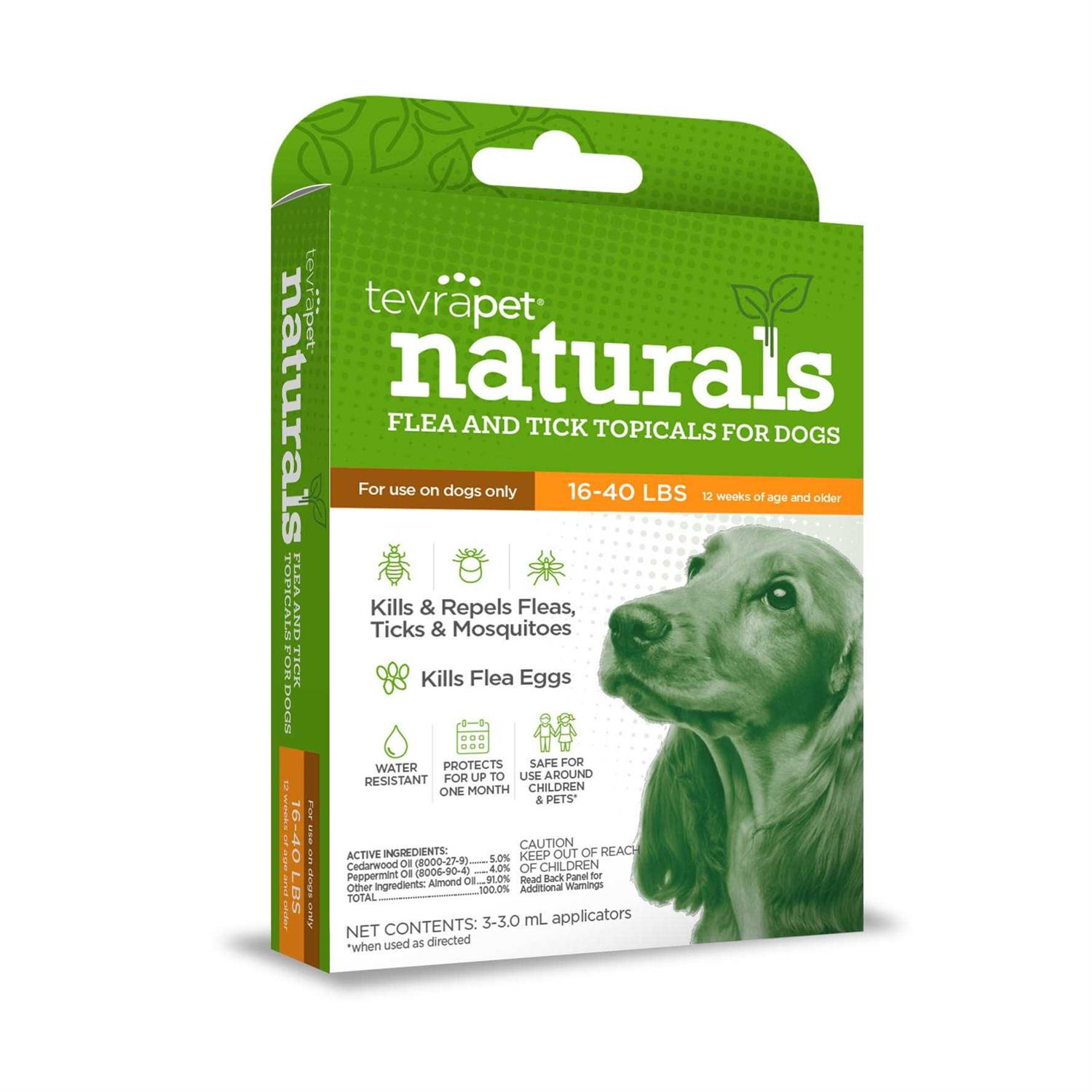 TevraPet Naturals Flea & Tick Topicals for Dogs 16 - Healthber