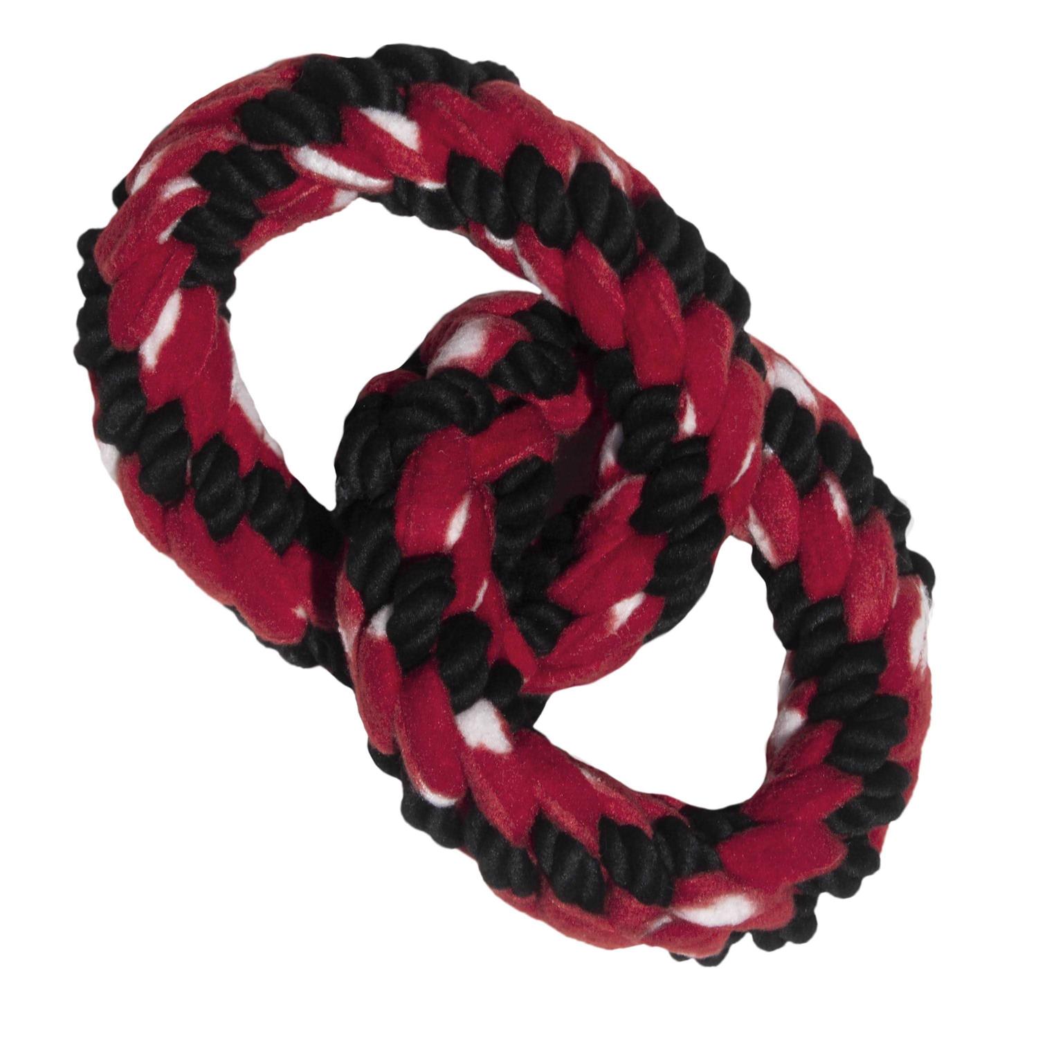 KONG Signature Double Tug Rope Dog Toy - Healthber