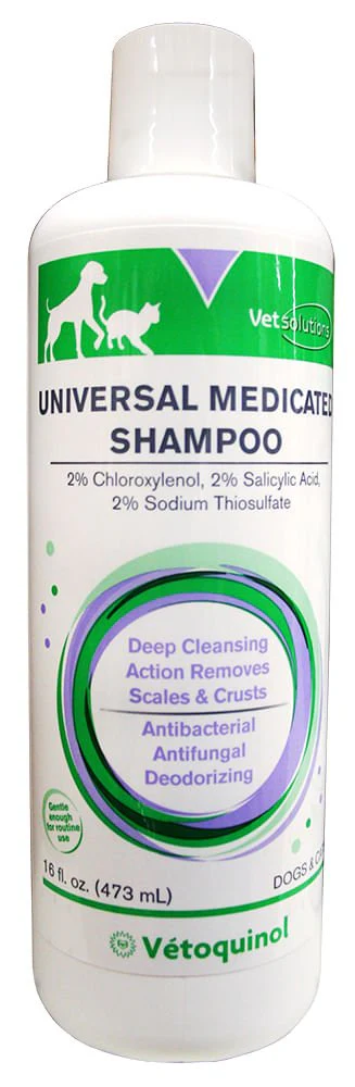 Vet Solutions Universal Medicated Shampoo, 16 fl oz - Healthber